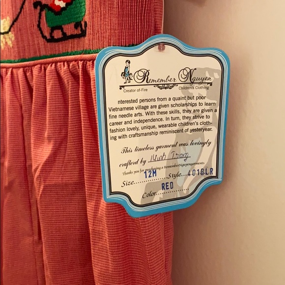 NWT Boys Smocked Longall - Picture 3 of 4